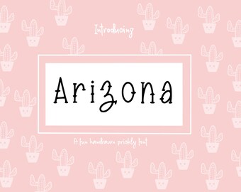 Arizona Digital Font