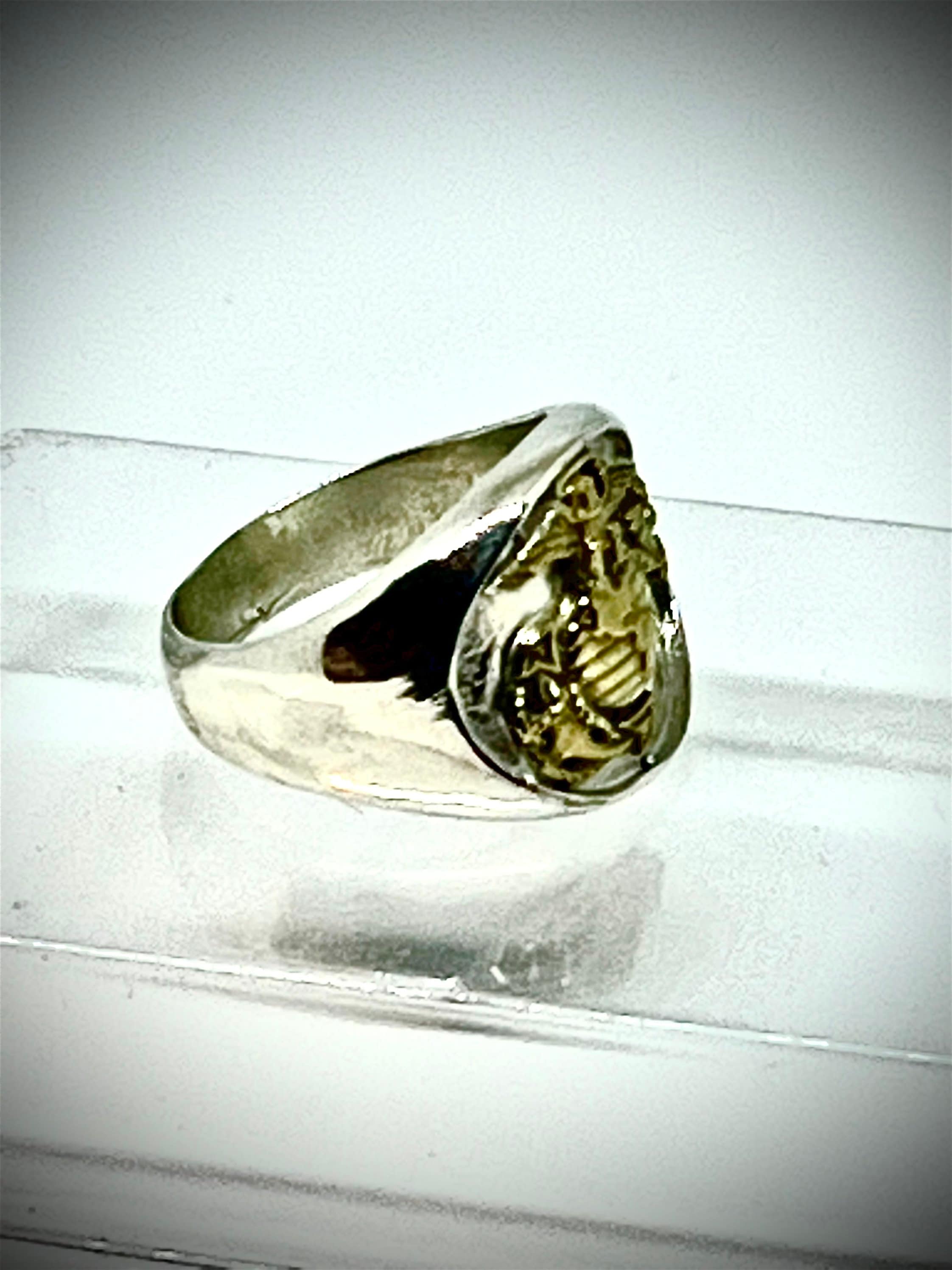 EGA Marine Ring - Etsy