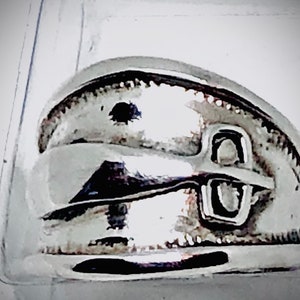 Torpedoman’s Mate Ring, Sterling Silver