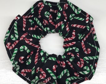 Candy Cane Scrunchie