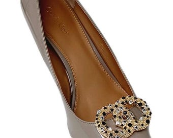 Gold Color Shoe Clips, 2pcs Shoe Accessories, Prom, Wedding, Special Occasion