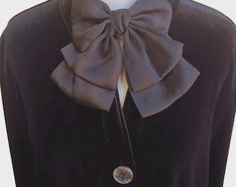 Bow Tie Brooch Women's Collar Neck Bow Pin, 1pc
