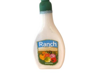 New Ranch Dressing Christmas Ornament 4.5” High Mothers day Fathers day Hostess Gift Topper Birthday Gift