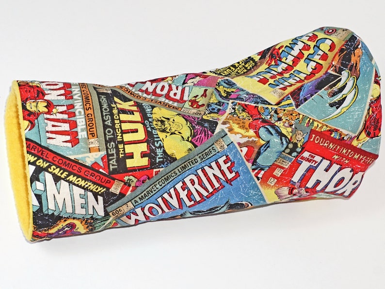 Golf Headcover Marvel Comic Book NEW Design hand made Etsy