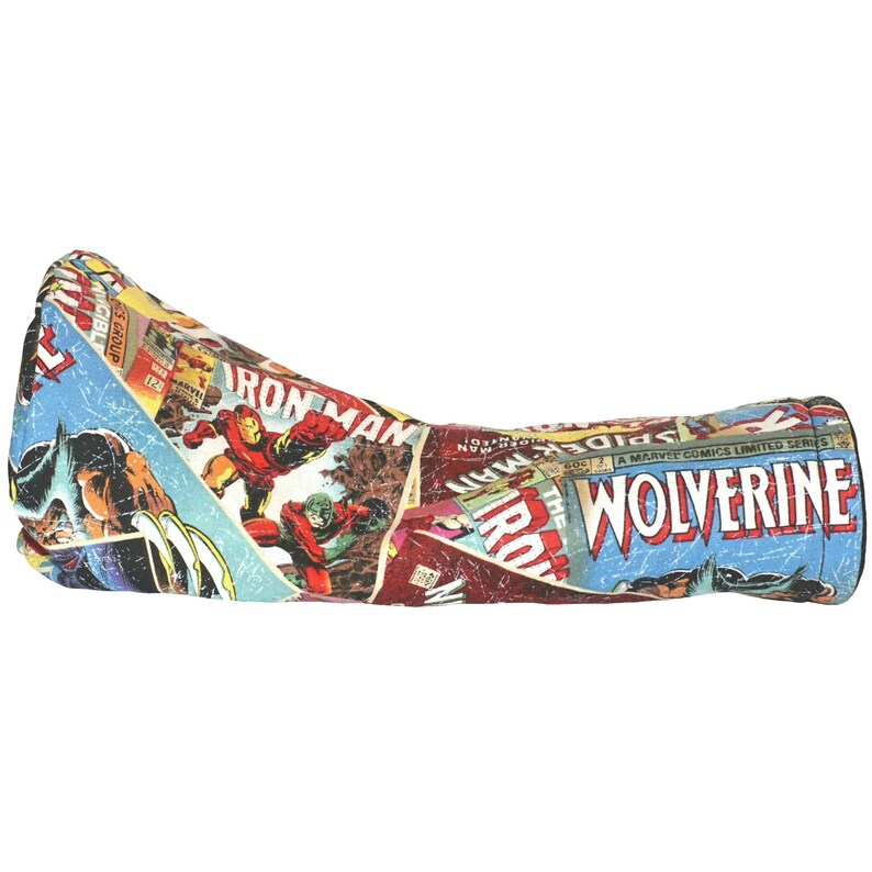 Golf Headcover Marvel Comic Book NEW Design hand made Etsy