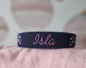 Personalised Embroidered Headband