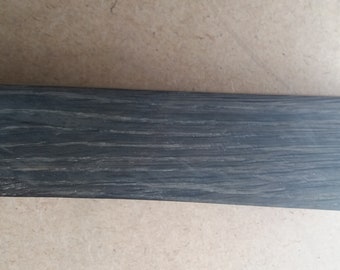 Bog oak blank for pipe making, knife handle, woodworking, jewellery, hobby. Size 6.3" x 2" x 1.6" (160*50*40 mm) Morta Blank