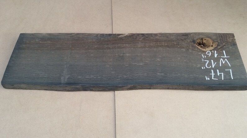 - Raw Material 4 Feet Board 47 Inches Live Edge Bog Oak Plank With Cracks And Knot 47/'/' x 12/'/' x 1.6 Black Oak 1200mm \u0445 300 x 40mm