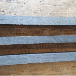 Set Of 3 Bog Oak Planks L 16'' x W 1.6'' x T 1'' 400mm х 40mm x 26mm image 7