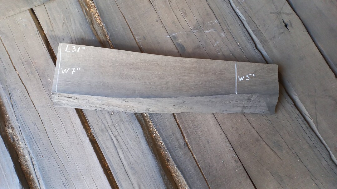 31 Inches Live Edge Bog Oak Plank Size 31 X Etsy