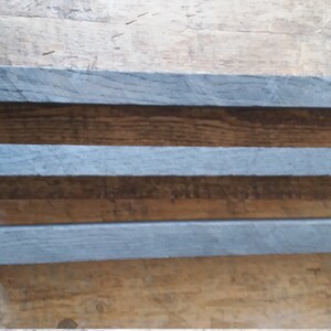 Set Of 3 Bog Oak Planks L 16'' x W 1.6'' x T 1'' 400mm х 40mm x 26mm image 6