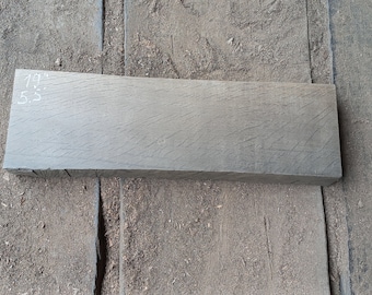 Bog Oak Plank: Dark Wood Board for Woodworking (19x5x1.6'')