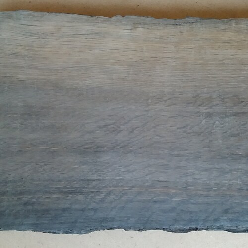 17 shops Inches Live Edge Bog Oak Board 17'' x 9'' x 1.5'' (420mm х 220mm x 37mm) - Curved Morta Plank With Cracks