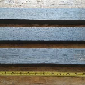 Set Of 3 Bog Oak Planks L 16'' x W 1.6'' x T 1'' 400mm х 40mm x 26mm image 8