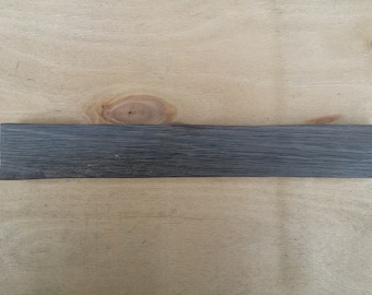 Bog Oak Knife Handle Blank: Morta Wood, Woodworking (12" x 1.6" x 1.1")