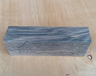 Bog Oak Knife Handle Blank: Morta Wood (6.5" x 2.2" x 1.7")