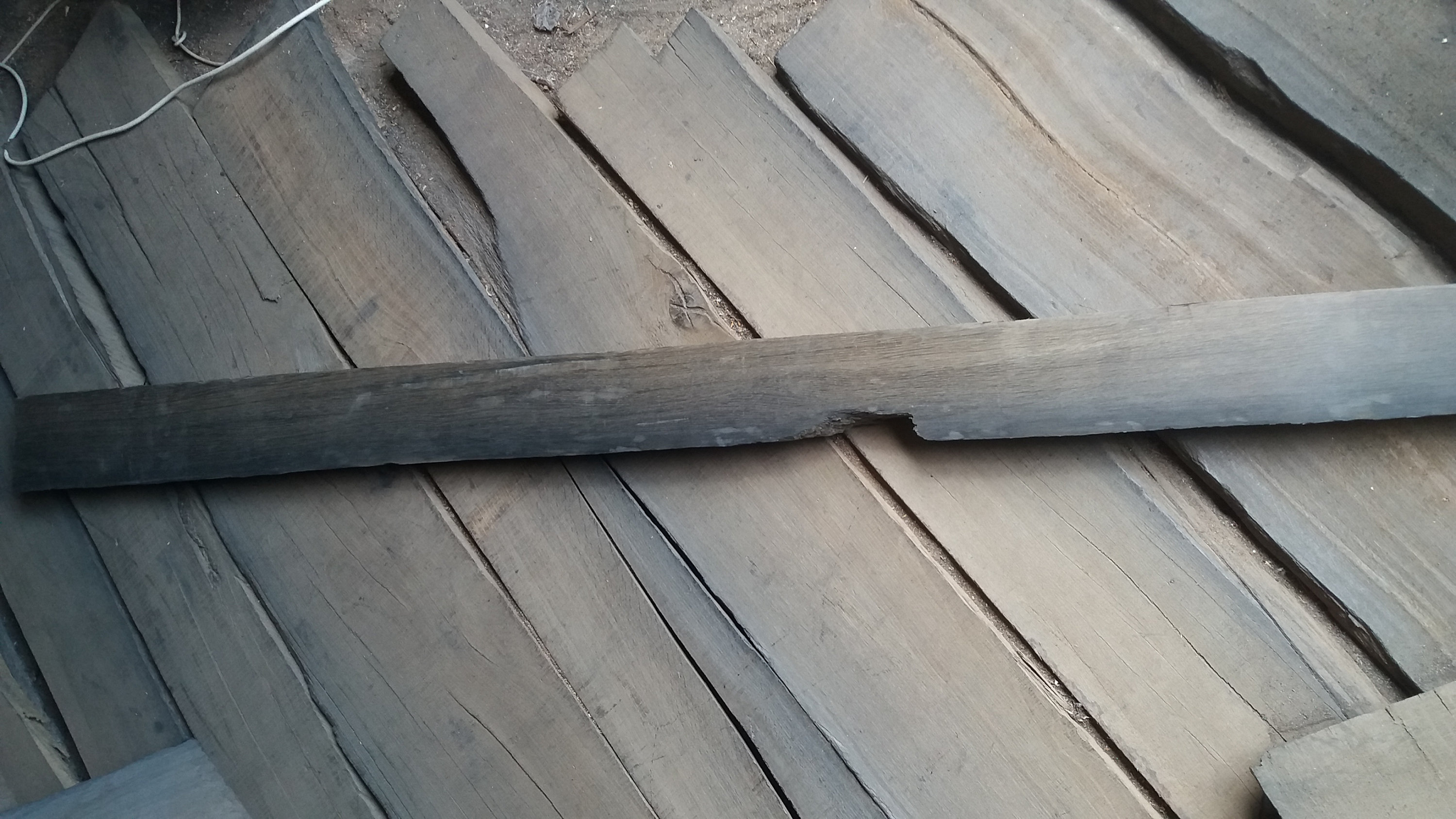 77 Inches Live Edge Bog Oak Board Size 77'' x Etsy