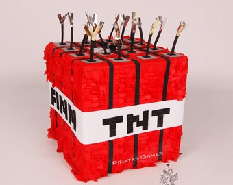 Piñata TNT Minecraft