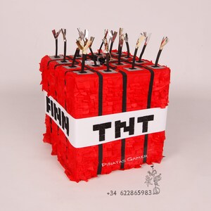 Piñata TNT Minecraft