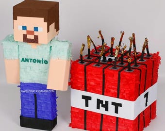 Piñata TNT Minecraft