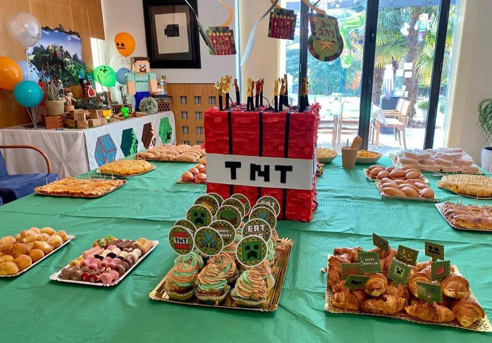 Pinata Tnt Minecraft Etsy