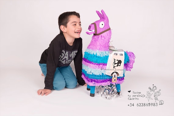Blue Llama Piñata Child Pink Blue Llama Piñata Child Pink