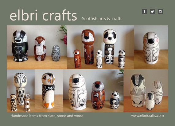 woodland russian dolls