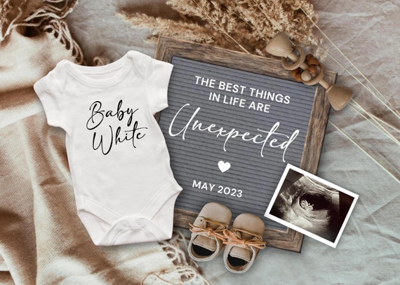 Tie Breaker Pregnancy Announcement Digital Boho Baby -   Digital baby  announcement, Pregnancy announcement, Baby announcement pictures