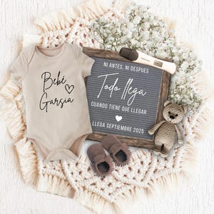 Pregnancy Announcement SPANISH with Test, Anuncio de Embarazo, Baby Reveal Social Media, La mejor sorpresa llega, Neutral Pregnancy Reveal