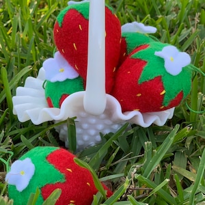 Handmade Strawberry Pincushion
