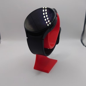 3D Printed Watch Stand - Modern Minimalist Watch Holder for Desk & Nightstand - Custom Colors Available - Stylish Gift for Watch Lovers