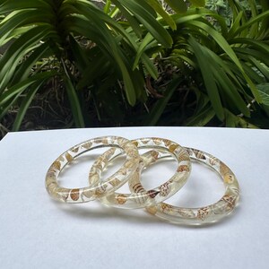 Seashell Bangle Bracelet