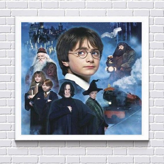 Harry Potter Photo 5D Diy Diamond Painting Full Embroidery Mosaic Drill Resin