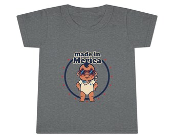 アメリカ製ベビー/幼児用Tシャツ｜愛国的な幼児用グラフィックTシャツ