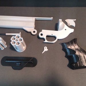 Trigun Vash Revolver V2 plastic prop Costume Cosplay DIY Kit