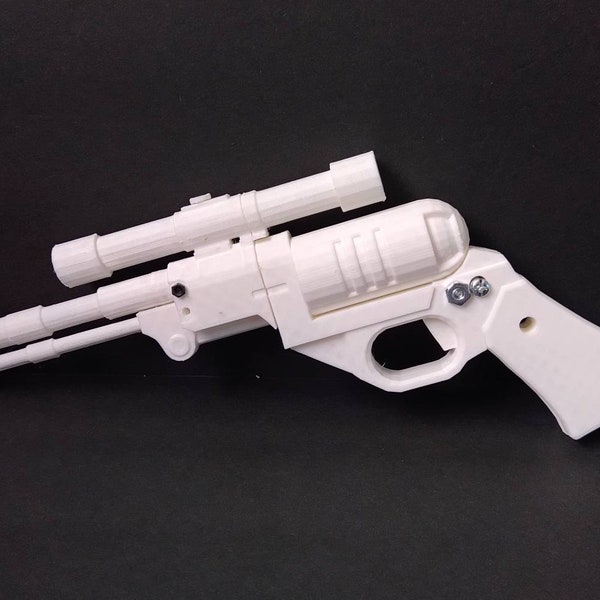 DE 10 Blaster Pistol Model Kit DIY Star Wars Cosplay Disfraz Réplica