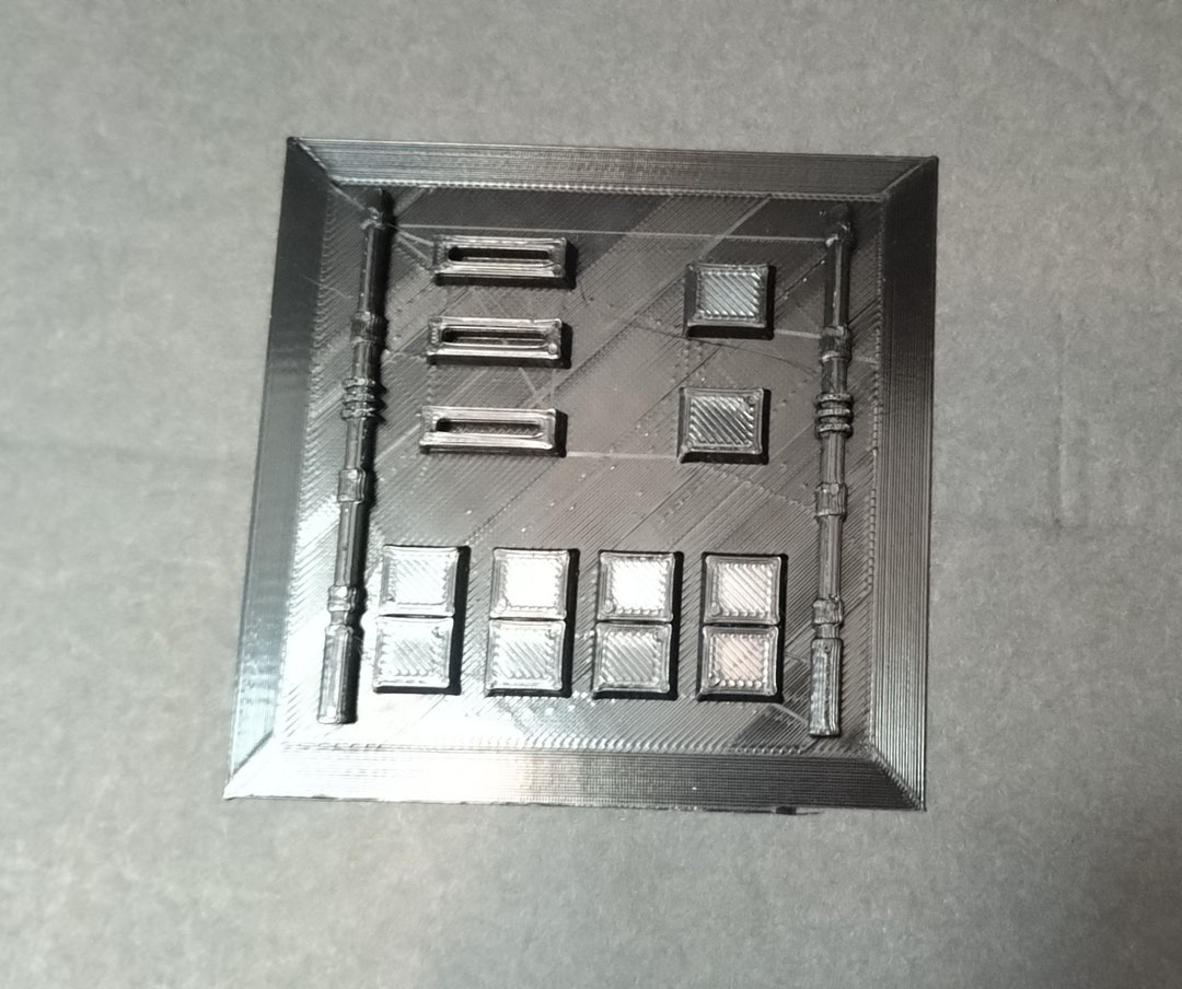 Vader Chest Box Electronics Panel Greebles Star Wars Costume Cosplay ...