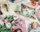 Vintage Victorian Tea Time Decoupage Paper by Plaid, 1990s Victoriana, for Spring, Tea Party Crafts, Junk Journals, Scrapbooking