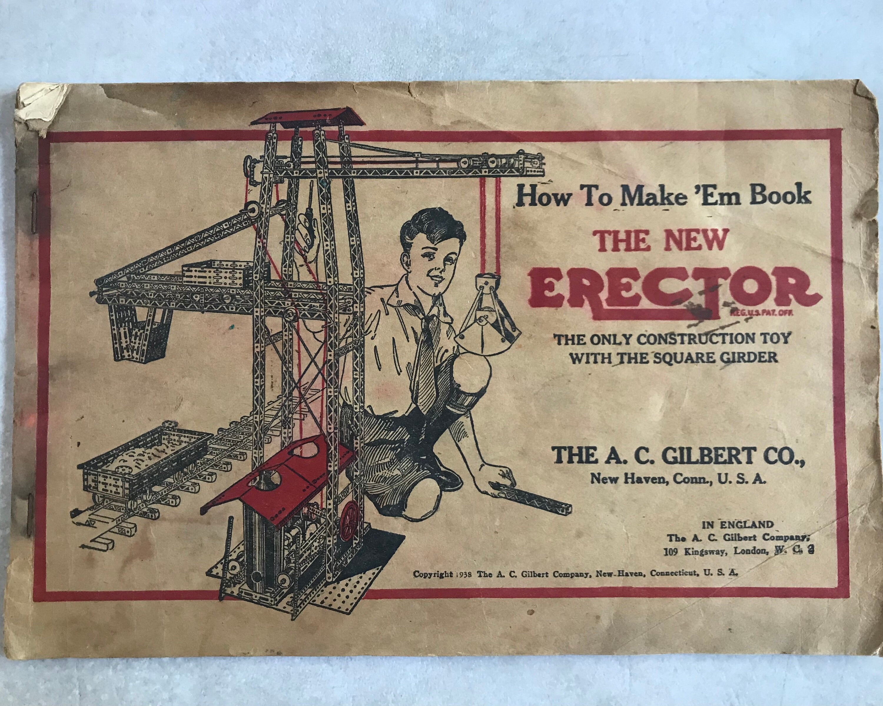 Vintage Erector Set Catalog From the 1930s how to Make Etsy