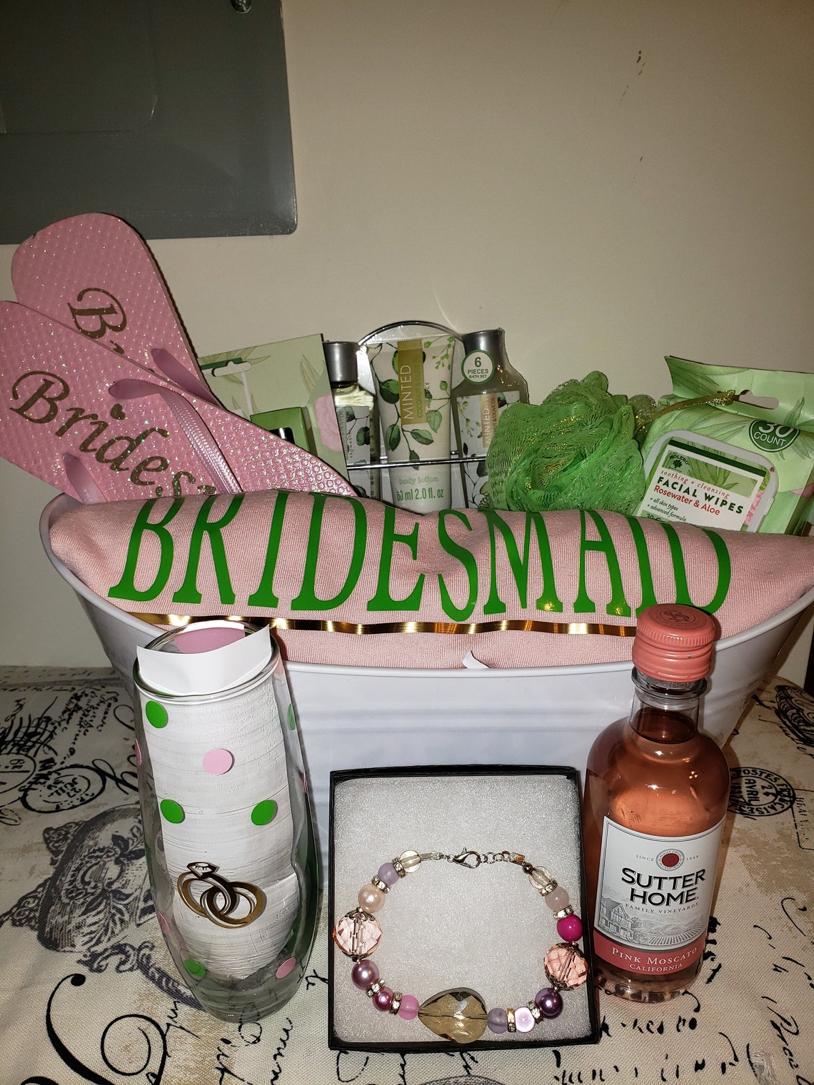 Bridesmaid Gift Basket Etsy