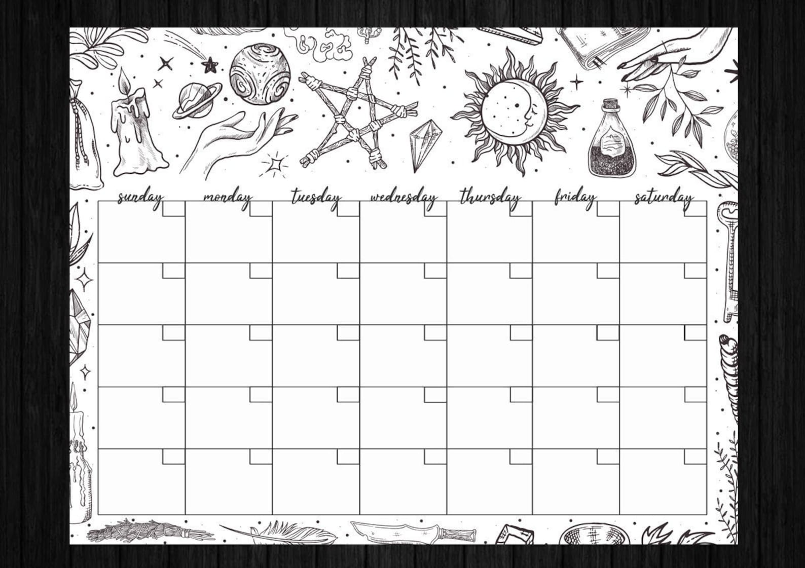 buy-printable-witch-calendar-digital-download-monthly-calendar-online