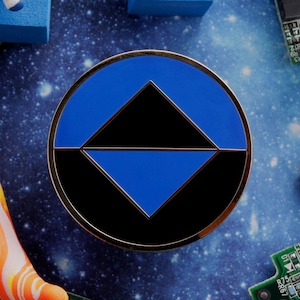 Medic Reboot Icon Enamel Pin