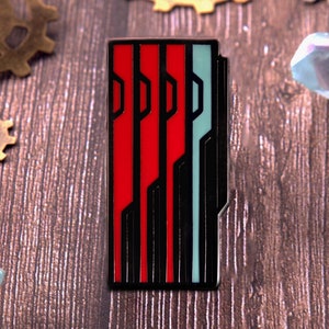 Allagan Tomestone of Poetics Enamel Pin