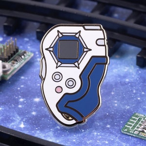 Koji D-Tector Frontier Digivice Enamel Pin