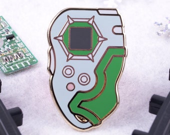 Tommy D-Tector Frontier Digivice Enamel Pin