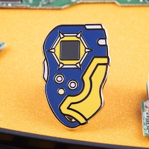 J.P. D-Tector Frontier Digivice Enamel Pin