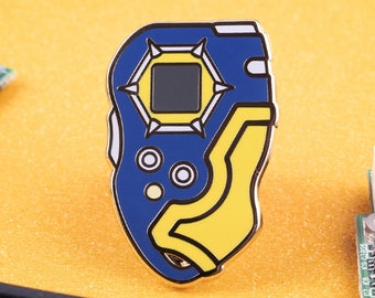 J.P. D-Tector Frontier Digivice Enamel Pin