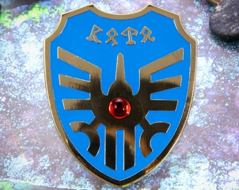 Erdrick Shield Enamel Pin