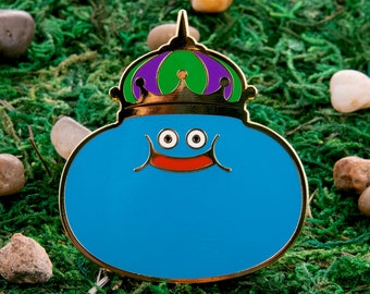 King Slime Dragon Quest Enamel Pin