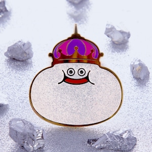 Metal King Slime Dragon Quest Enamel Pin